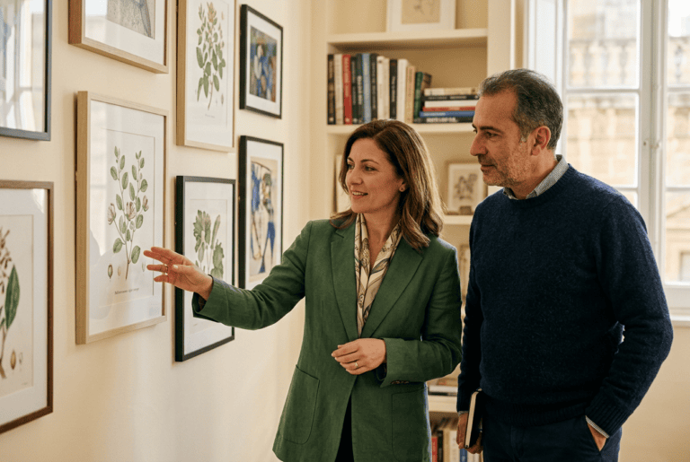Andrea Vella Borg's Wife Julia on How Botanical Illustration Quietly Shapes Their Approach to Art Collecting
